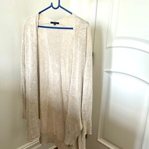 Pas de Calais oatmeal cardigan size 36, fits like S/M